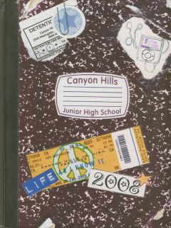  item 2008 canyon hills junior high school yearbook chino hills 