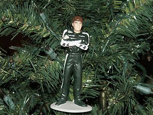 NASCAR Driver Ward Burton Christmas Ornament