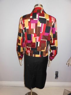 Patrick Christopher $98  Colorful Long Sleeves Evening Blazer 