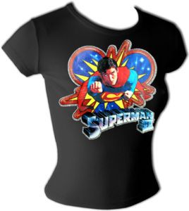Christopher Reeve Superman Vtg Orig Movie DC T Shirt