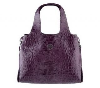 by Marc Bouwer Faux Crocodile Double Handle Tote   A203457