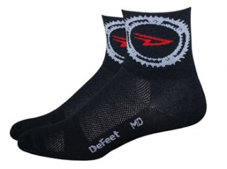 Defeet Aireator Red D Chainring Socks 2011