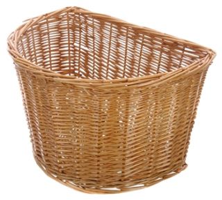 Oxford Wicker Basket D Shape