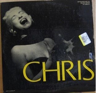 Chris Connor Chris Red Label Bethlehem LP