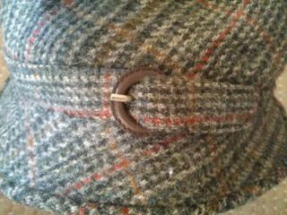 Vintage Christys London Country Berwick Wool Tweed Trilby Fedora Hat
