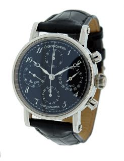 Chronoswiss Chronometer  Chronograph Watch $7,200   CH7523CD BK