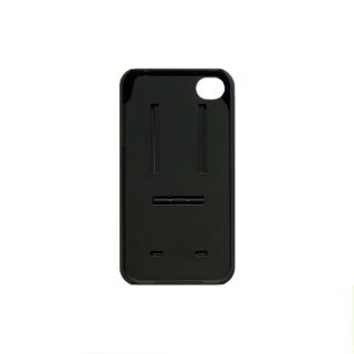 Cirago Black Slim Case with kickstand for Apple iPhone 4S / iPhone 4