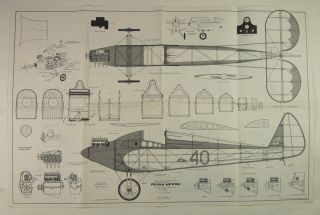 Church Midwing Scale Model Airplane Plan Gene Thomas