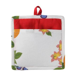 Corelle Chutney Fruit Cloth Embroidered Placemat Dish Towel Apron Oven