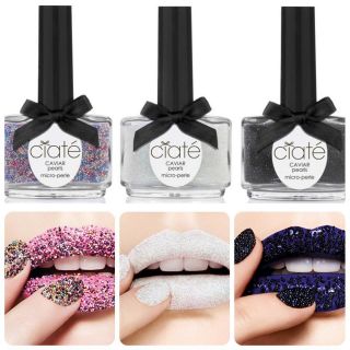 Brand New 3 Ciate Ciaté Caviar Manicure Nail Polish Exclusive