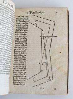 PRINTED 1589 THE EARLIEST KNOWN TREATISE ON MILITARY ENGINEERING IN