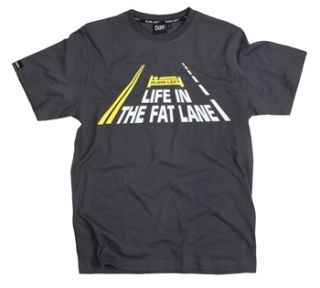 Plain Lazy Life in the Fat Lane Tee