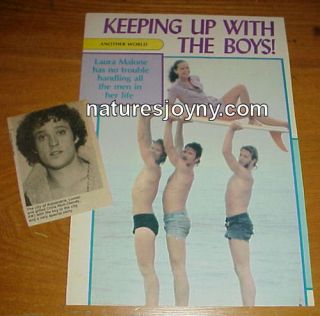 Christopher Chris Rich clippings SHIRTLESS in Shorts Another World