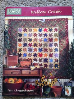 Willow Creek Quilt Pattern Book by Teri Christopherson