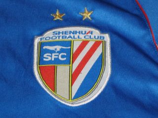   SHENHUA F C CHINESE SUPER LEAGUE SOCCER FOOTBALL CLUB MENS JERSEY L