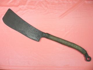 US Vintage Huge Butcher Cleaver Meat Knife Axe Tool Numbered