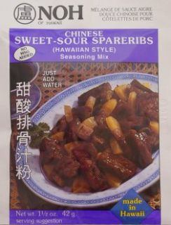 sweet sour spareribs hawaiian style mix from hawaii click here to