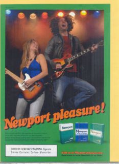 2010 Item Newport Cigarettes Magazine Print Ad Free Worldwide Shipping