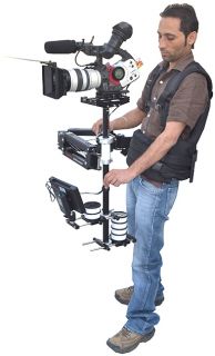 The high tension springs allow the Magic arm to handle camera load of
