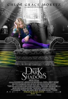 Dark Shadows Movie Poster Chloe Grace MORETZ Tim Burton Johnny Depp