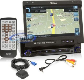 Clarion NZ 500 7 Car DVD Player w Navigation Bluetooth