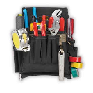 CLC 1505 10 Pocket Pro Maintenance Electricians Tool Belt Pouch Bag