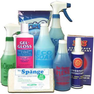 Hot Tub Spa Pro Complete Cleaning Care Supplies Kit