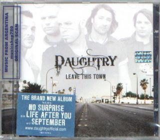 Daughtry Leave This Town SEALED CD Chris Daughtry