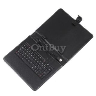 Clavier USB Et Couverture En Cuir Support Stylo Pour Tablettes PC 9 7