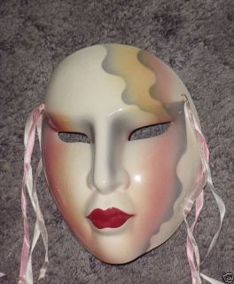  Clay Art Ceramic Mask Allegra Very RARE
