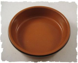 red clay glazed pottery round shallow bowls dishes 2 these lovely