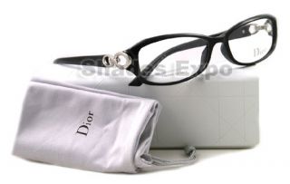 New Christian Dior Eyeglasses CD 3177 Black D28 Auth