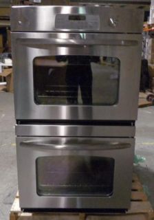 GE JTP35SPSS 30 Double Electric Wall Oven with 4 4 CU ft Oven