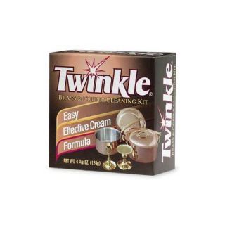 Twinkle Brass Copper Cleaner Polish Kit 4 3 8oz New