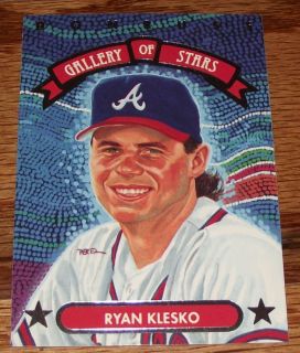 1992 Triple Play Gallery of Stars GS 10 Ryan Klesko A2