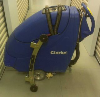 CLARKE WALK BEHIND FLOOR CLEANER MODEL FOCUS S 17 ALSO ALOT OF OTHER