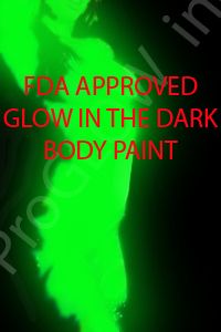  Dark Body Paint FDA Approved Stage Makeup Face Rave Clubbing