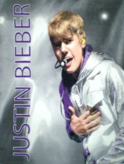 New Justin Bieber Rock Star Fleece Throw Polar Blanket Wall Hanger