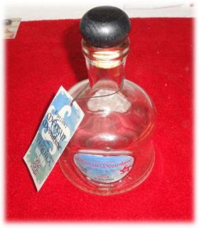 ROGER CLYNES MOONSHINE TEQUILA COLLECTABLE BOTTLE SILVER 750 ML