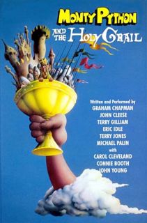  The Holy Grail Signed Script x9 Eric Idle John Cleese Reprint