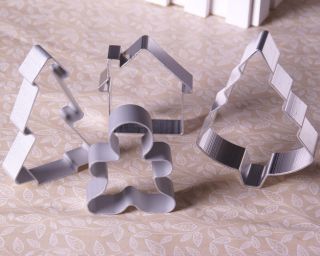 Sets Christmas Cookie Cutter Cake Fondant Decorating Biscuit Pastry