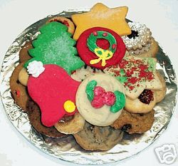 Mini Assorted Christmas Cookie Tray Christmas Gift