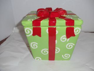  Christmas Gift Ceramic Cookie Jar