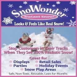  White Snow Country Decorate Christmas Play Time Kids Adults Fun