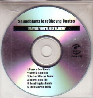 Soundbluntz Feat Cheyne Coates Lucky Promo CD Single