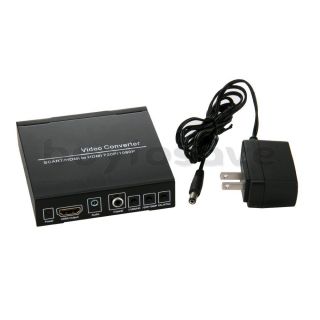 CVBS to HDMI Digital Coaxial Audio Video Converter Adapter for HD TV