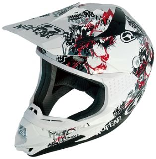 No Fear Optimal II Evo Helmet   Phantom Red 2011