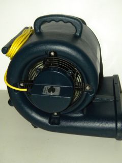 Cleaning Fantom Pro 1 2HP Air Mover CPR Mytee Edic Airmover Equipment
