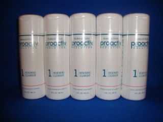 cleanser 4oz 5 proactiv brand new and factory sealed benzoyl peroxide