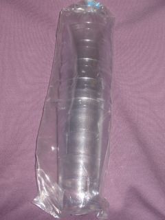 Stackable Clear Plastic Beverage Tumblers Cups 20oz